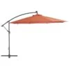 Parasol En Porte-à-faux Avec Mât Aluminium 350 Cm Terre Cuite 1 Parasol En Porte-à-faux Avec Mât Aluminium 350 Cm Terre Cuite -Meubles Soldes Boutique parasol en porte a faux avec mat aluminium 350 cm terre cuite 3666722604963 978580