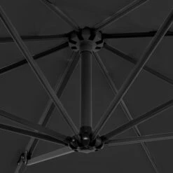 Parasol En Porte-à-faux Mât En Aluminium 250x250 Cm Anthracite 11 Parasol En Porte-à-faux Mât En Aluminium 250x250 Cm Anthracite -Meubles Soldes Boutique parasol en porte a faux mat en aluminium 250x250 cm anthracite 3666722326506 979027