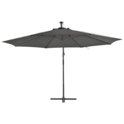 Parasol En Porte-à-feux Et Poteau Métallique 350 Cm Anthracite 13 Parasol En Porte-à-feux Et Poteau Métallique 350 Cm Anthracite -Meubles Soldes Boutique parasol en porte a feux et poteau metallique 350 cm anthracite 3666722312974 992483