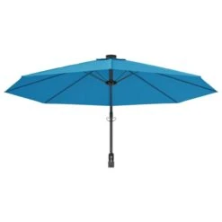 Parasol Mural Avec LED Bleu Mer 290 Cm 17 Parasol Mural Avec LED Bleu Mer 290 Cm -Meubles Soldes Boutique parasol mural avec led bleu mer 290 cm 3666722921886 1498037