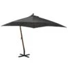 Parasol Suspendu Avec Mât Anthracite 3x3 M Bois De Sapin Massif -Meubles Soldes Boutique parasol suspendu avec mat anthracite 3x3 m bois de sapin massif 3666722354158 944489
