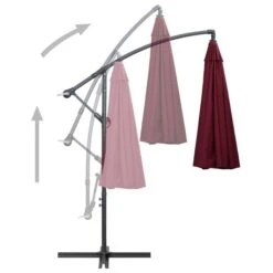 Parasol Suspendu Bordeaux 3 M Mât En Aluminium 15 Parasol Suspendu Bordeaux 3 M Mât En Aluminium -Meubles Soldes Boutique parasol suspendu bordeaux 3 m mat en aluminium 3666722322676 983096