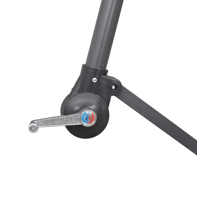 Parasol Suspendu Bordeaux 3 M Mât En Aluminium 8 Parasol Suspendu Bordeaux 3 M Mât En Aluminium – Image 6