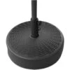Pied De Parasol A Lester En Plastique - Noir