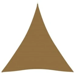 Voile D'ombrage 160 G/m² Taupe 5x7x7 M PEHD