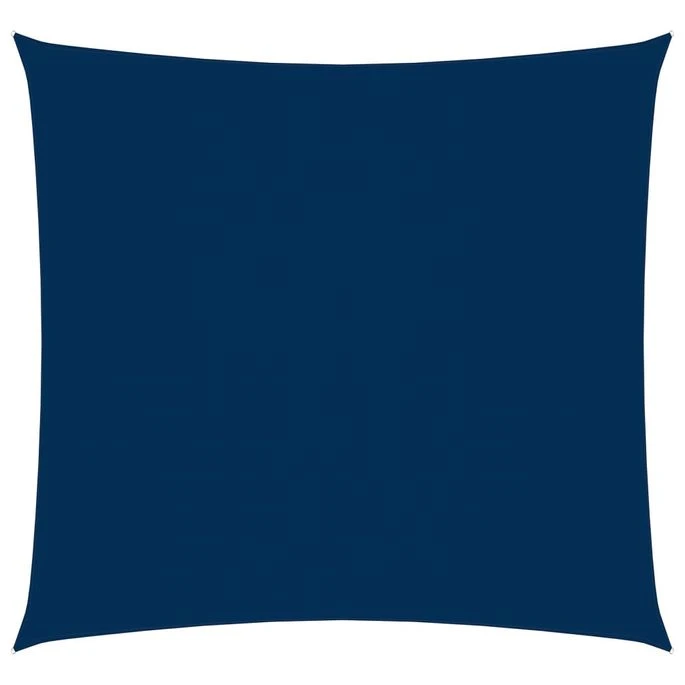 Voile De Parasol Tissu Oxford Carré 2,5x2,5 M Bleu 3 Voile De Parasol Tissu Oxford Carré 2,5x2,5 M Bleu