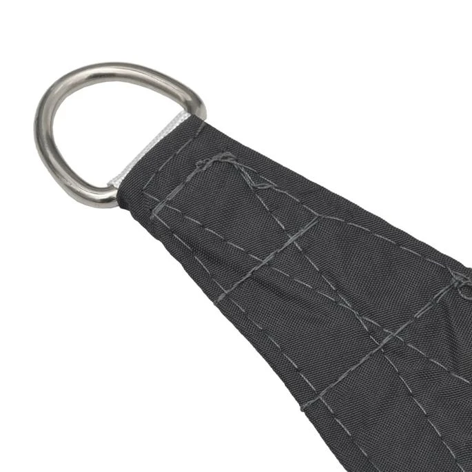 Voile De Parasol Tissu Oxford Rectangulaire 4x5 M Anthracite 6 Voile De Parasol Tissu Oxford Rectangulaire 4x5 M Anthracite – Image 4