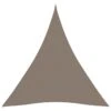 Voile De Parasol Tissu Oxford Triangulaire 5x5x5 M Taupe -Meubles Soldes Boutique voile de parasol tissu oxford triangulaire 5x5x5 m taupe 3666722455657 770902