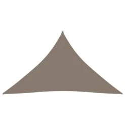 Voile De Parasol Tissu Oxford Triangulaire 5x5x5 M Taupe -Meubles Soldes Boutique voile de parasol tissu oxford triangulaire 5x5x5 m taupe 3666722455657 770904